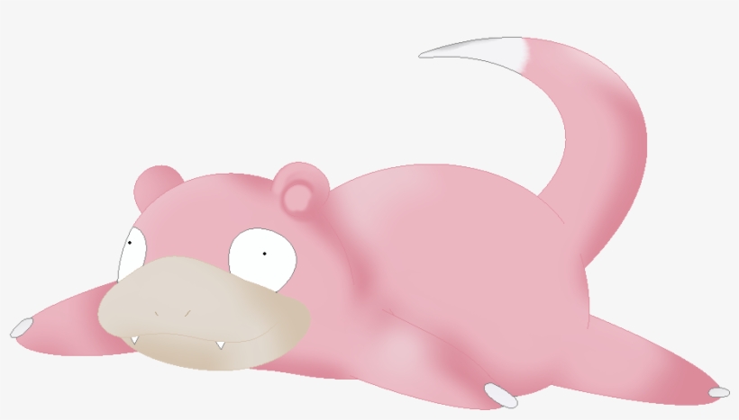 #079 Slowpoke, transparent png #7247960