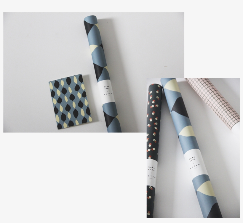 Edith Wrapping Paper, Drops, Blue, transparent png #7248065