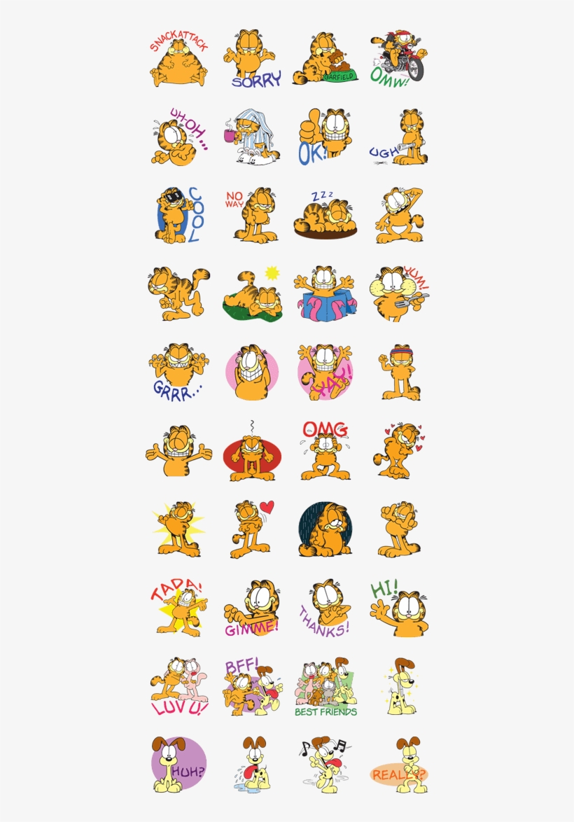 Garfield Animated, transparent png #7250773