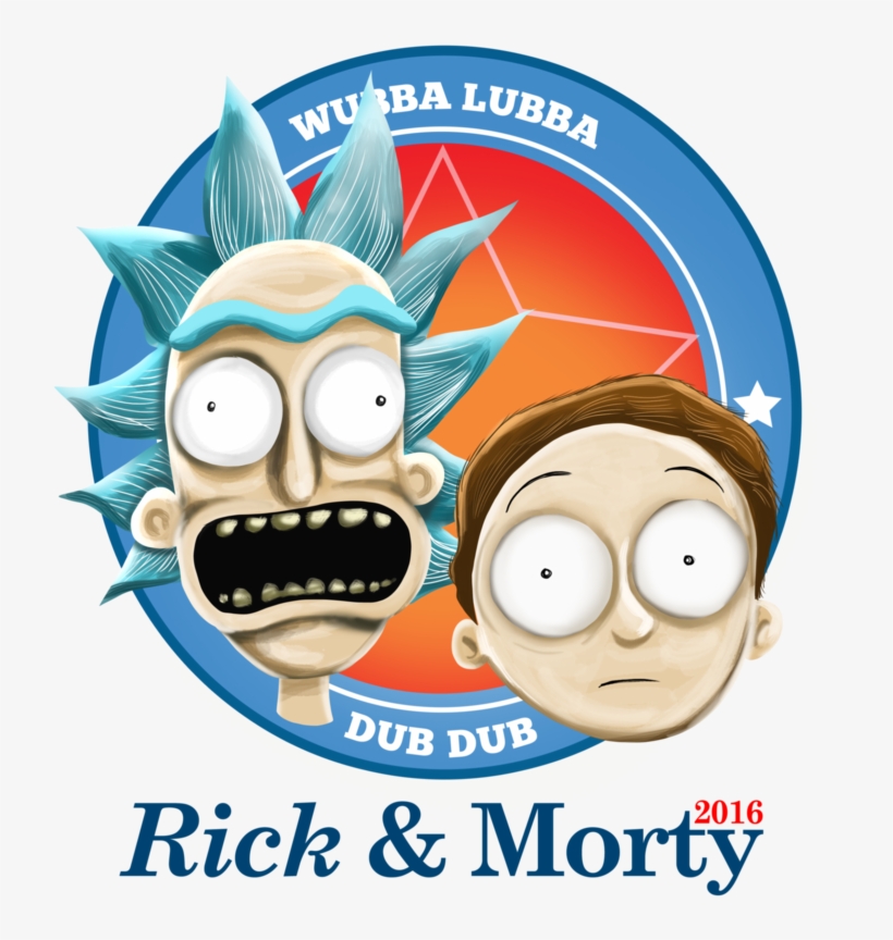 "now More Than Ever" Rick And Morty 2016 Election T-shirt, transparent png #7250884