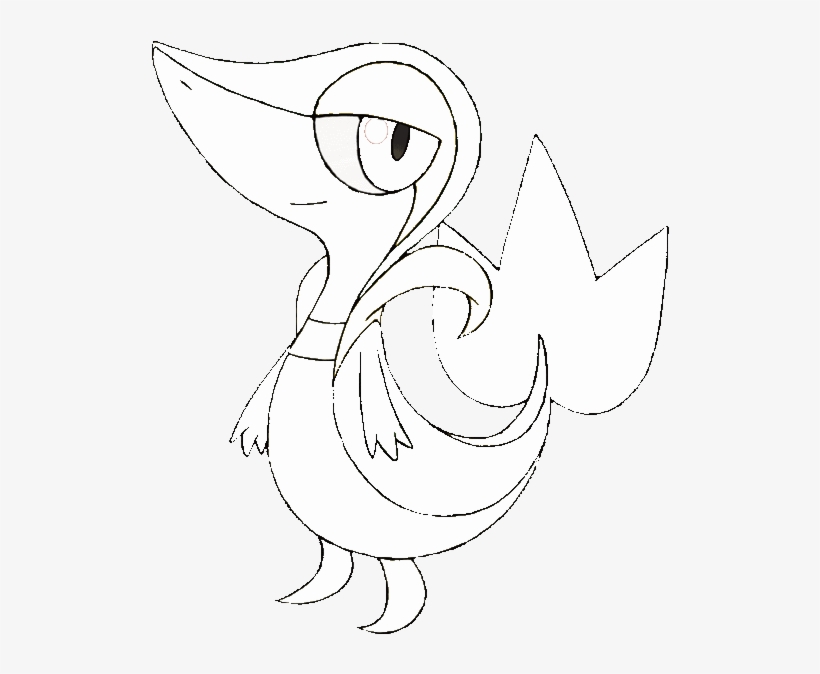 Snivy Coloring Pages, transparent png #7255501