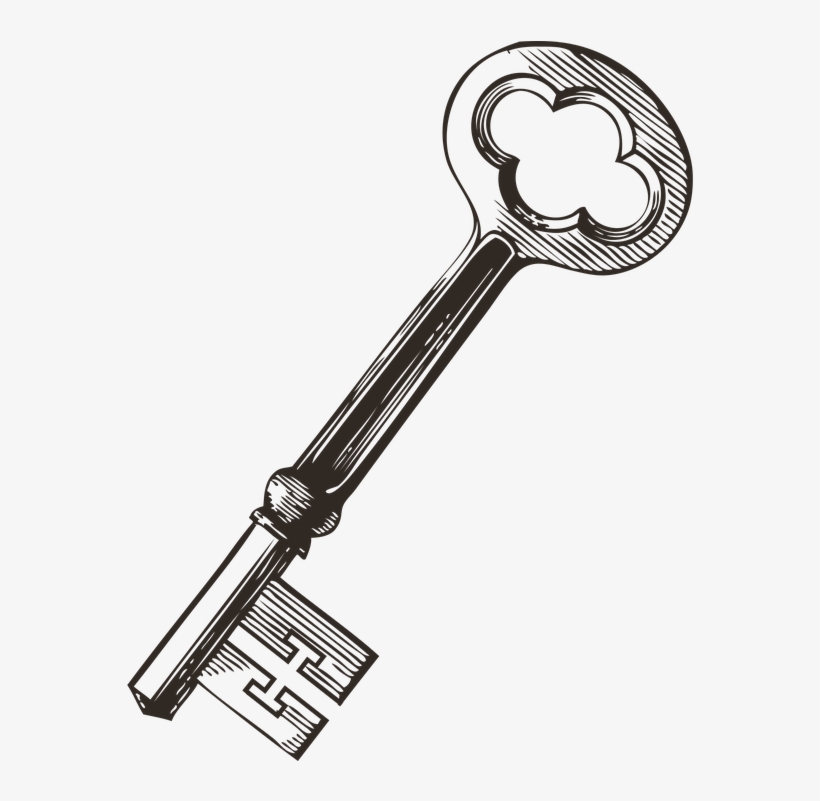 Key Images Key Vintage Lock, transparent png #7255779