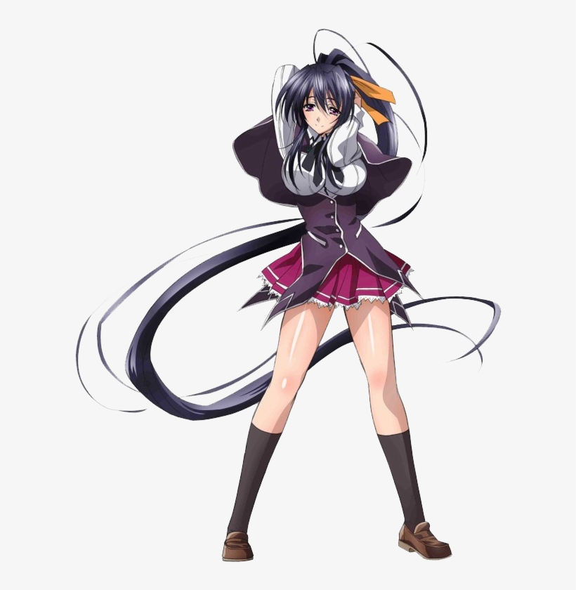Akeno Himejima Very Sexy Pic, transparent png #7256417