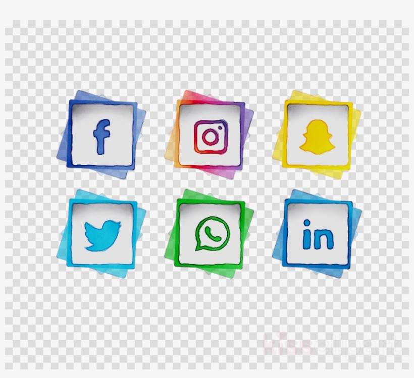 Social Media Icons Png Clipart Social Media Clip Art, transparent png #7258402