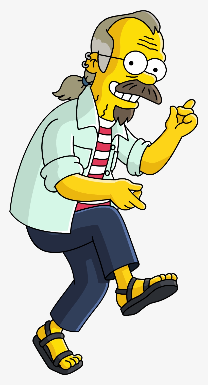 Nedward Flanders, Sr, transparent png #7258684