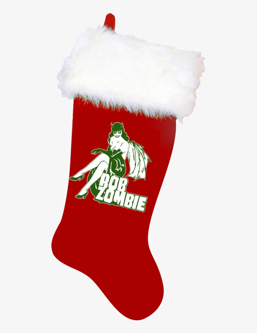 Rob Zombie Christmas Stocking, transparent png #7259402