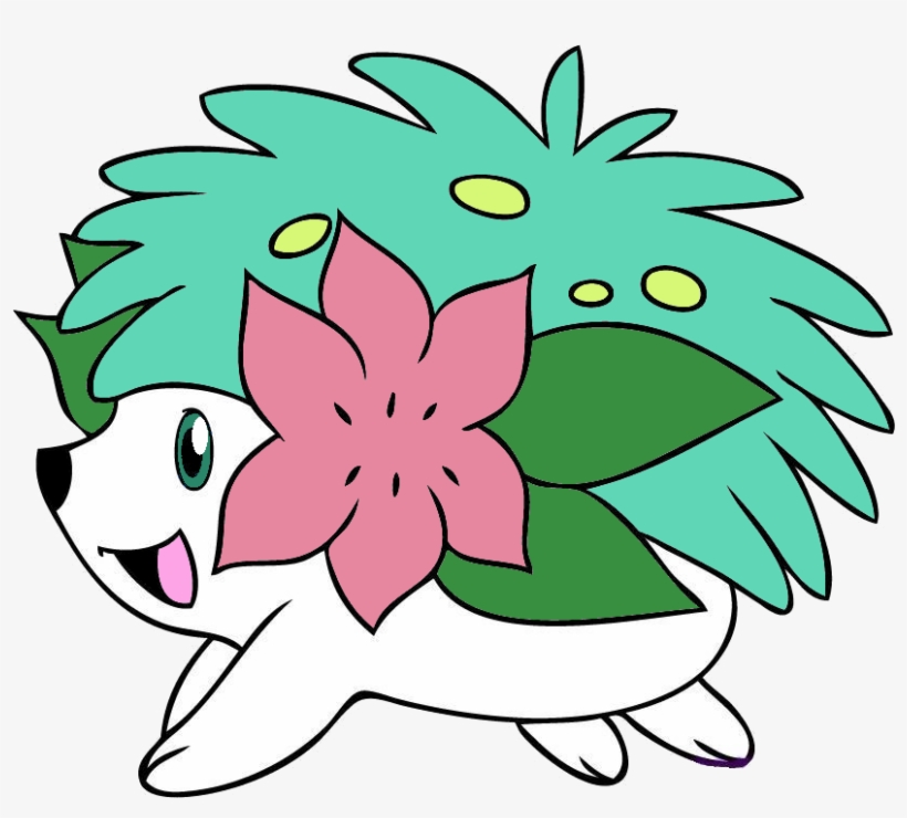 203kib, 827x706, Shiny Shaymin By Silverxale-d38d7h3, transparent png #7259625