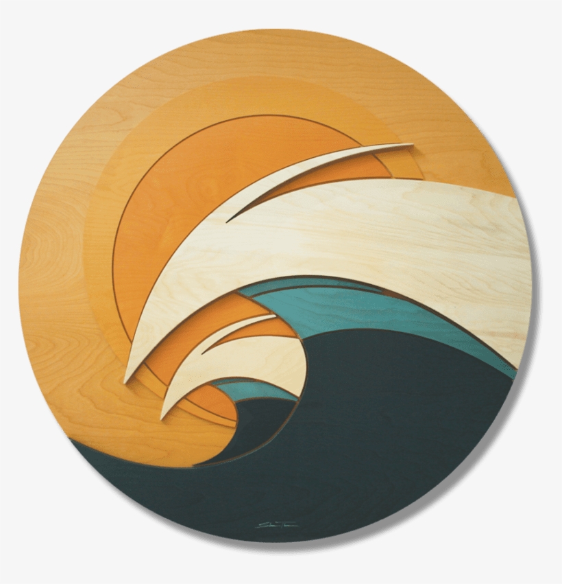 Wood Wave Sculpture, transparent png #7260249