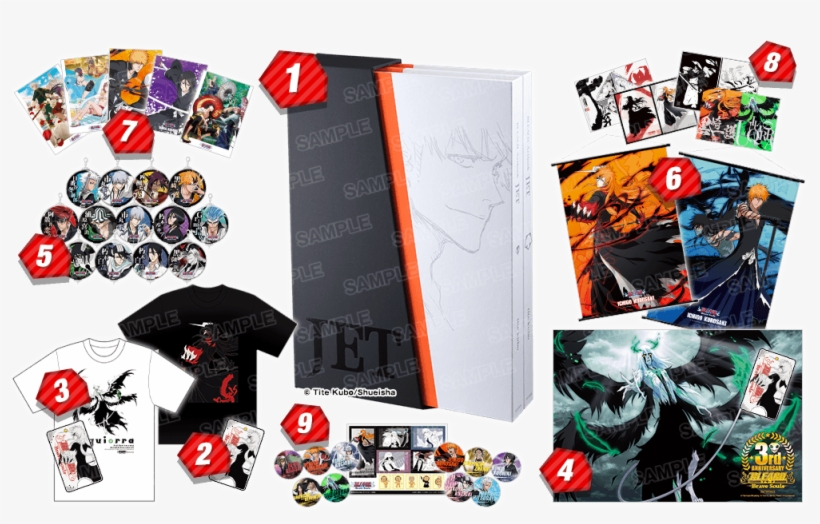 ①bankai Live Guest-signed Bleach Illustration Book, transparent png #7262156