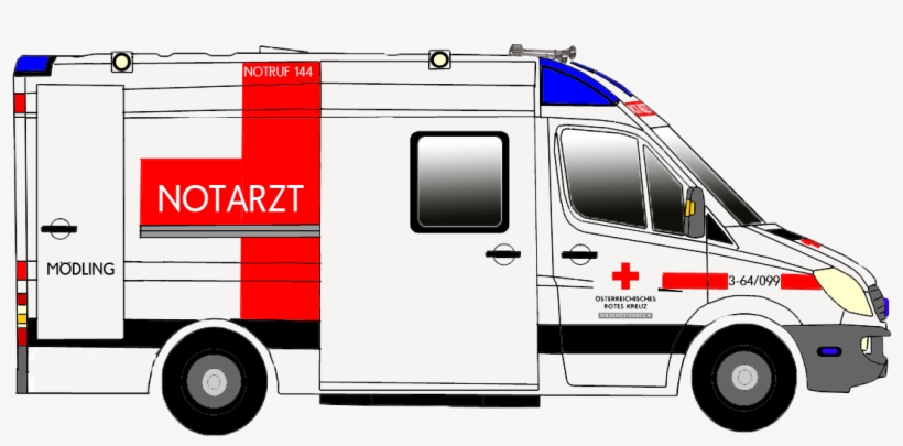 Notarztwagen Örk Mödling, transparent png #7262589