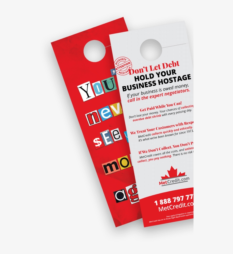 Metcredit Door Hangers, transparent png #7263726