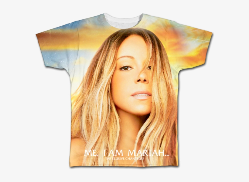 Camiseta Chanteuse Mariah Carey, transparent png #7264330