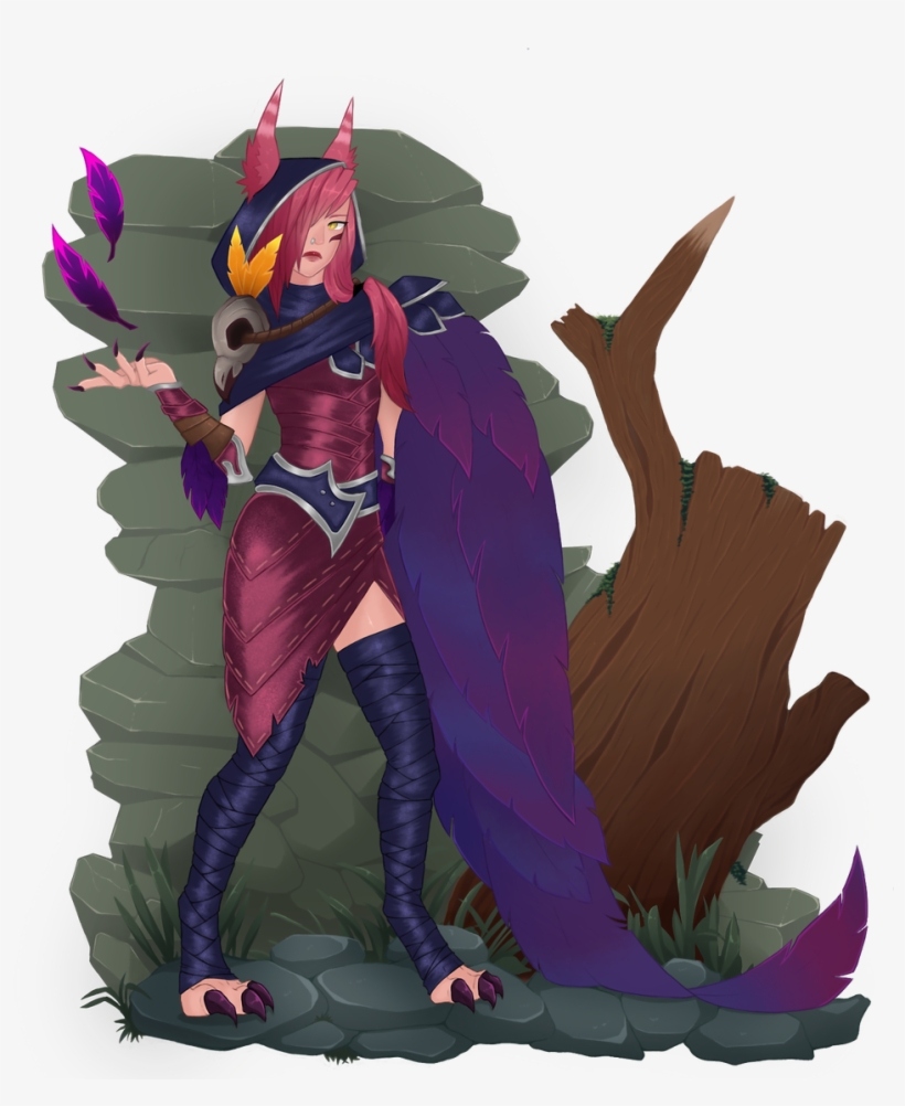 Yasumitora Xayah, From Lol, transparent png #7264589
