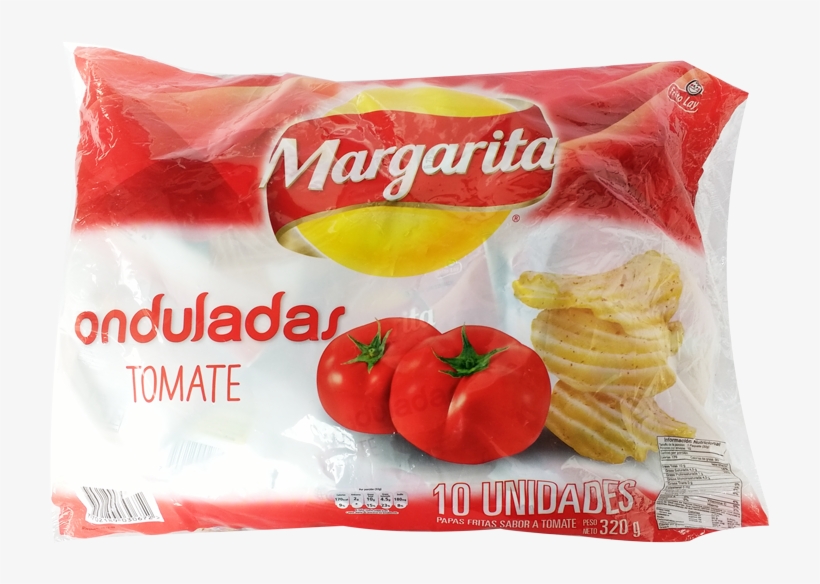 Papas Onduladas Tomate Margarita Paquete, transparent png #7264974
