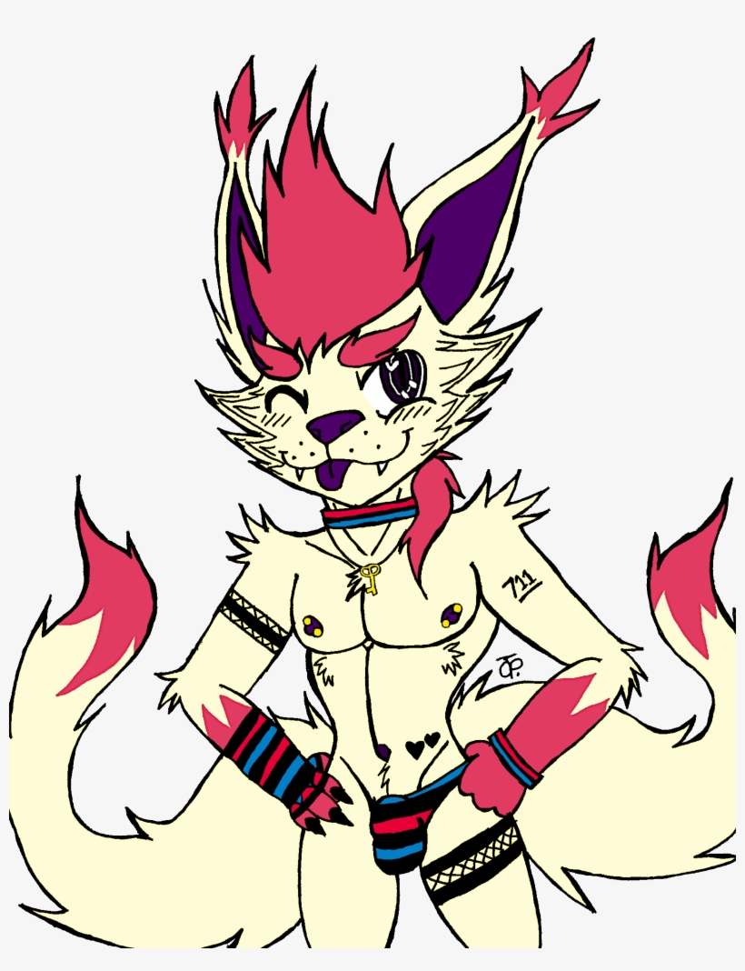 Jinx The Kitsune, transparent png #7265400
