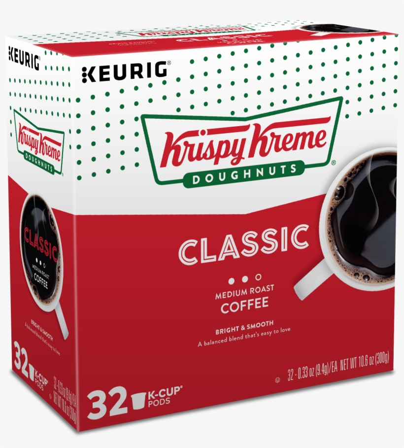 Krispy Kreme Doughnuts Classic, Coffee Keurig K-cup, transparent png #7265875