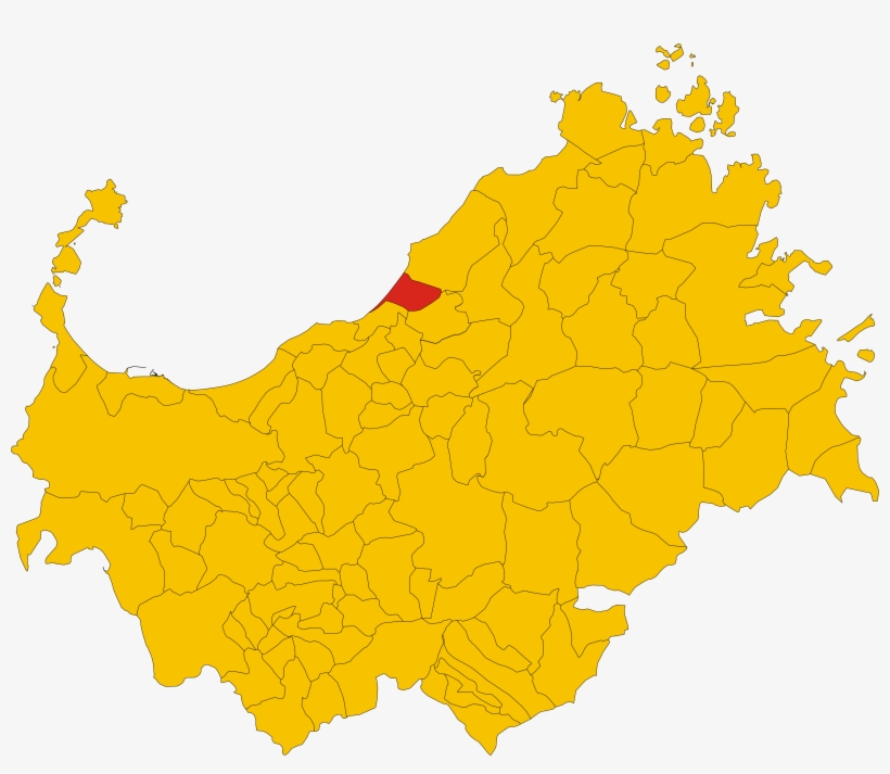 Map Of Comune Of Badesi, transparent png #7270110