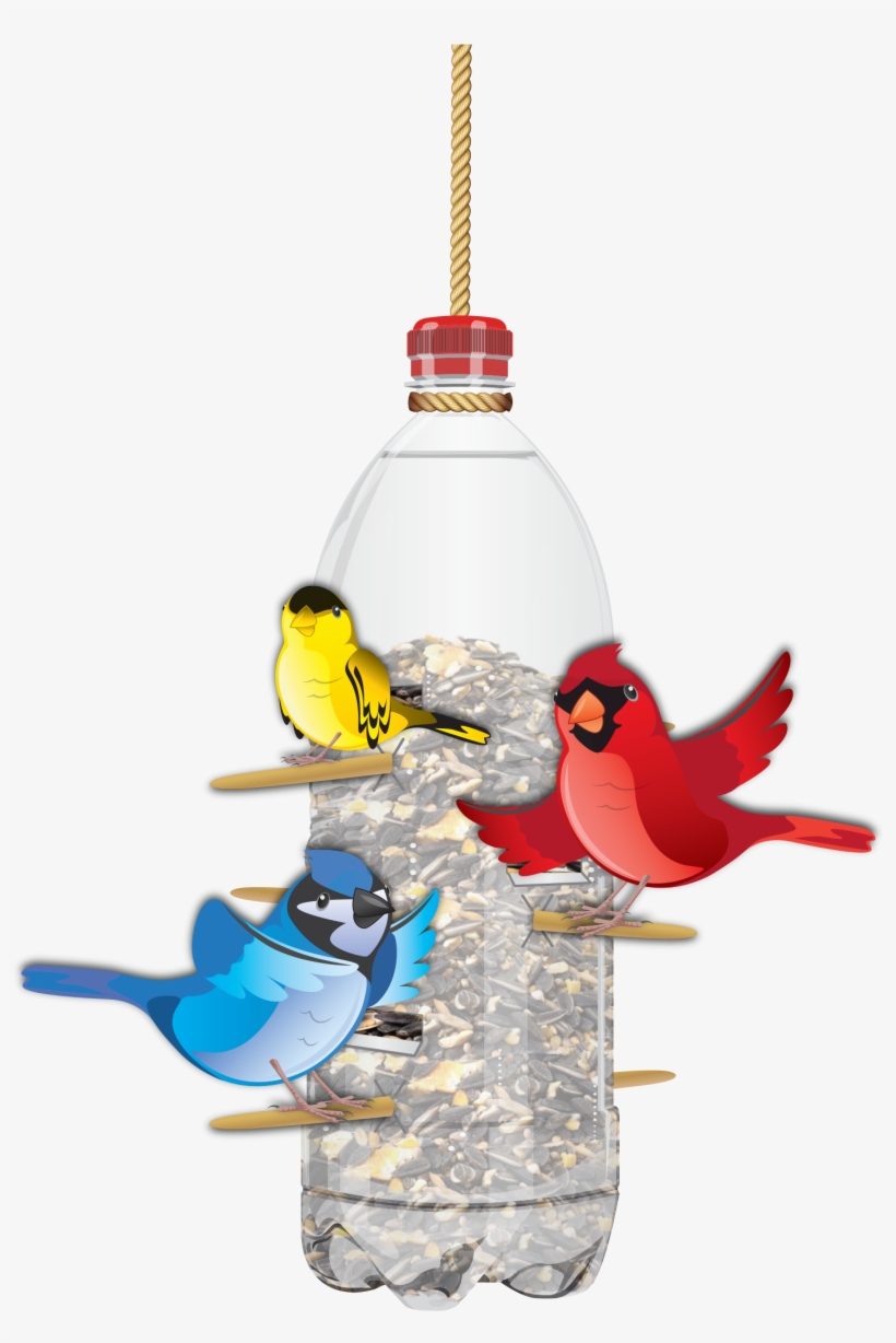 Birdfeeder Winter, transparent png #7271221