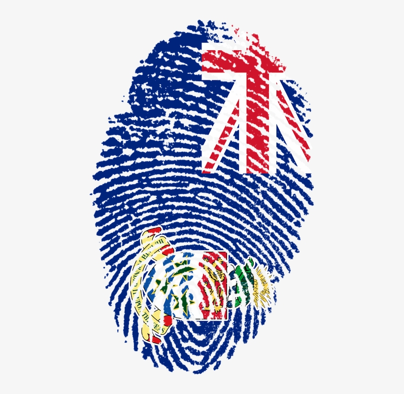 Cayman, Islands, Flag, Fingerprint, Country, Pride, transparent png #7272069