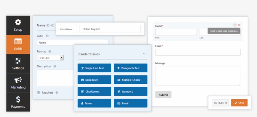 All The Wordpress Contact Form Features You Need, transparent png #7273116