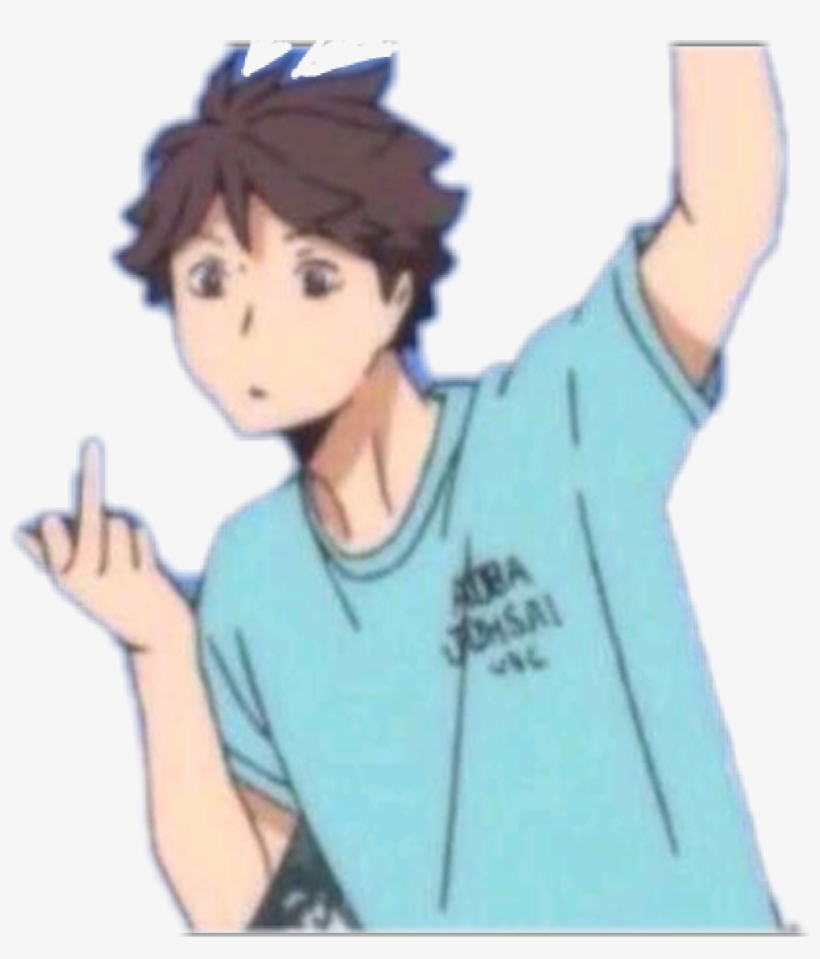 Haikyuu Haikyuu Oikawa Oikawatooru Oikawatoru Trash, transparent png #7274140