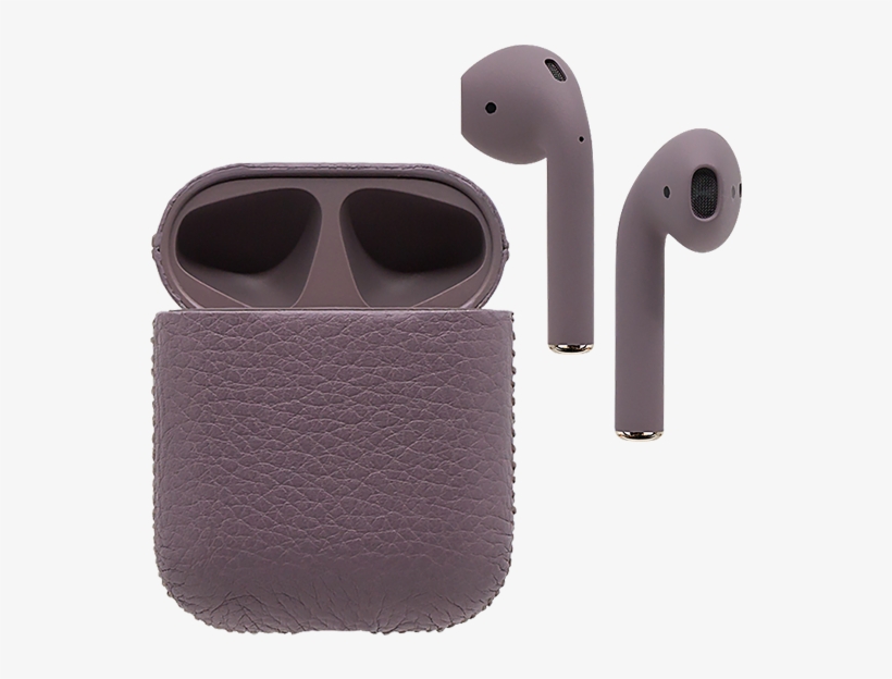 Apple Airpods Black Label Edition Calf Lilac, transparent png #7274185