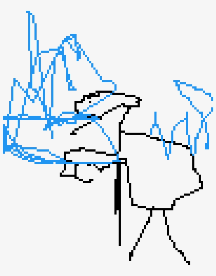 Retarded Godzilla, transparent png #7274926