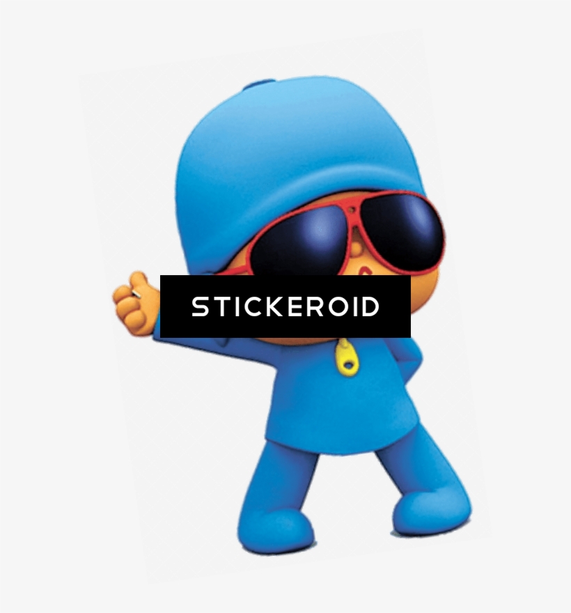 Pocoyo Cool Look, transparent png #7275868