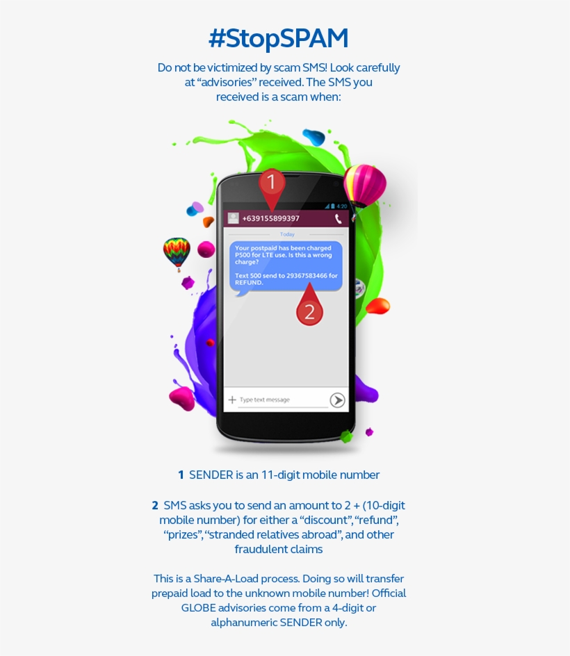 Hurray For A Spam Free And Scam Free Messages, transparent png #7277686
