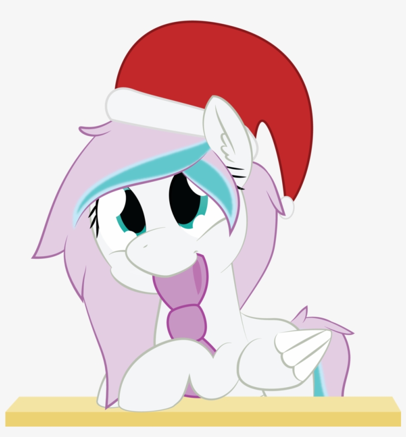 Mintysketch, Bow, Female, Hat, Minty's Christmas Ponies,, transparent png #7277745