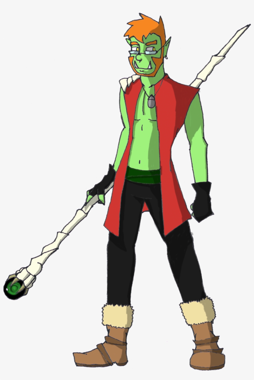 Half Orc Necromancer, Vork Ulgrash, transparent png #7279364