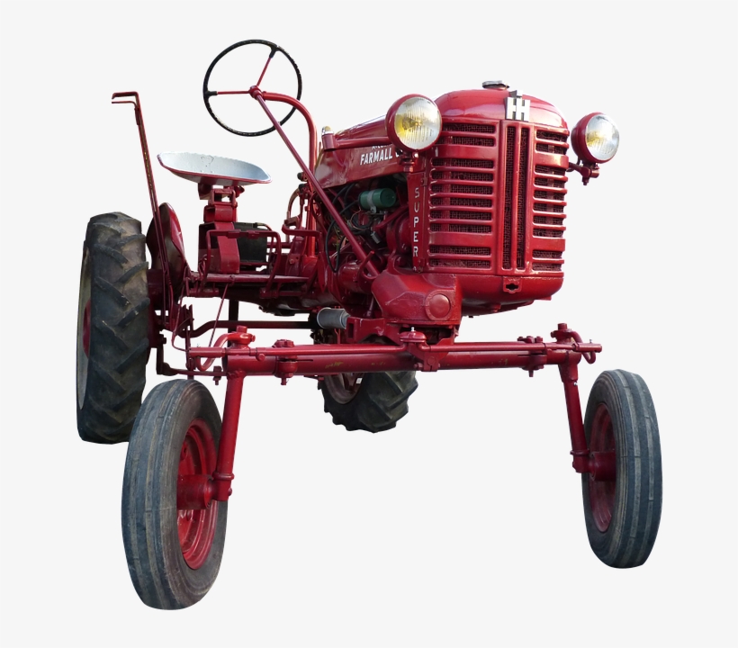 Old Tractor Png, transparent png #7280526