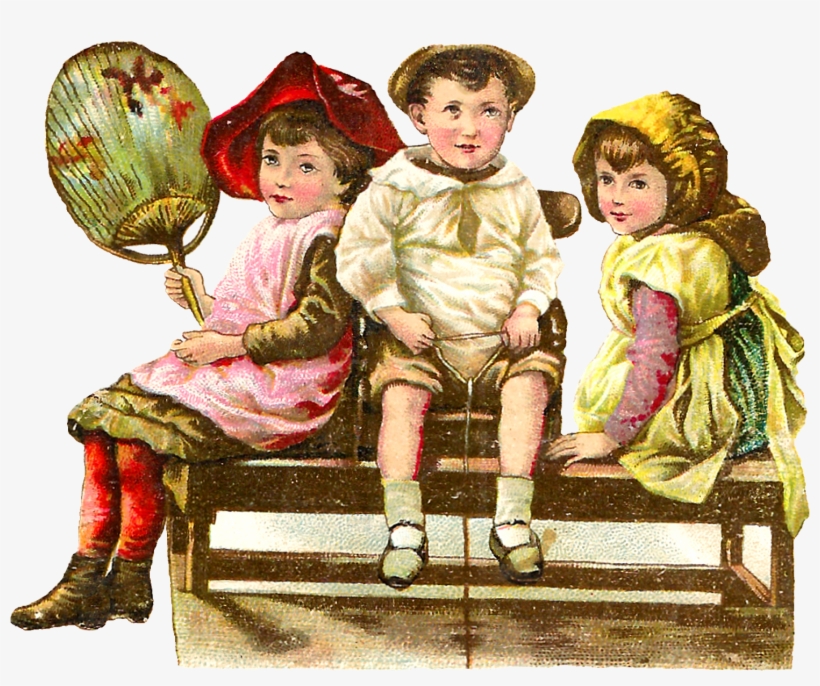 Victorian Children Clip Art Downloads, transparent png #7284258