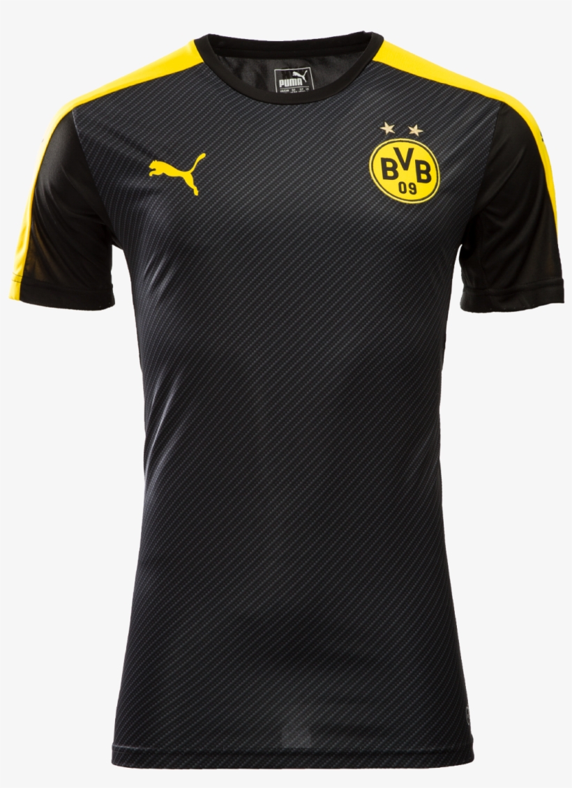 Dortmund Cup Stadium Jersey 2016/17- Black, transparent png #7284850