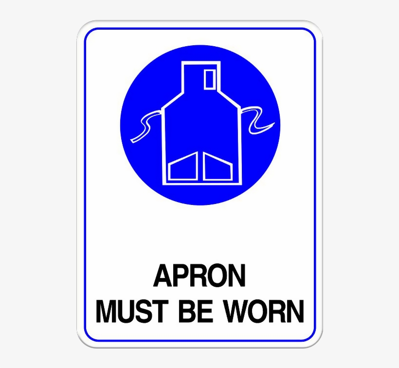 Apron Must Be Worn, transparent png #7285446