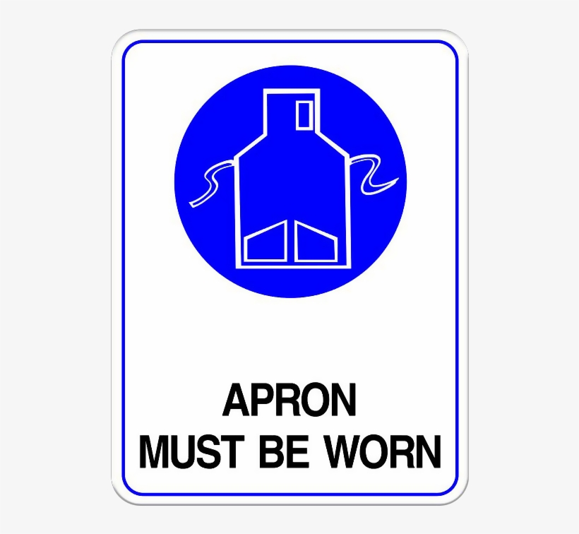 Apron Must Be Worn, transparent png #7285446