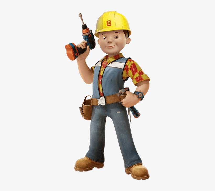 Bob The Builder Holding Tool, transparent png #7285962