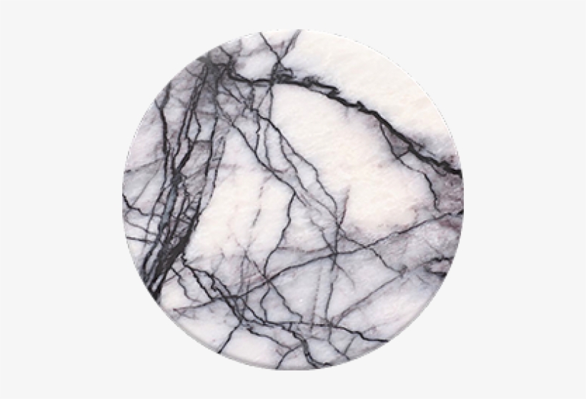 Popsocket - White Marble, transparent png #7286495