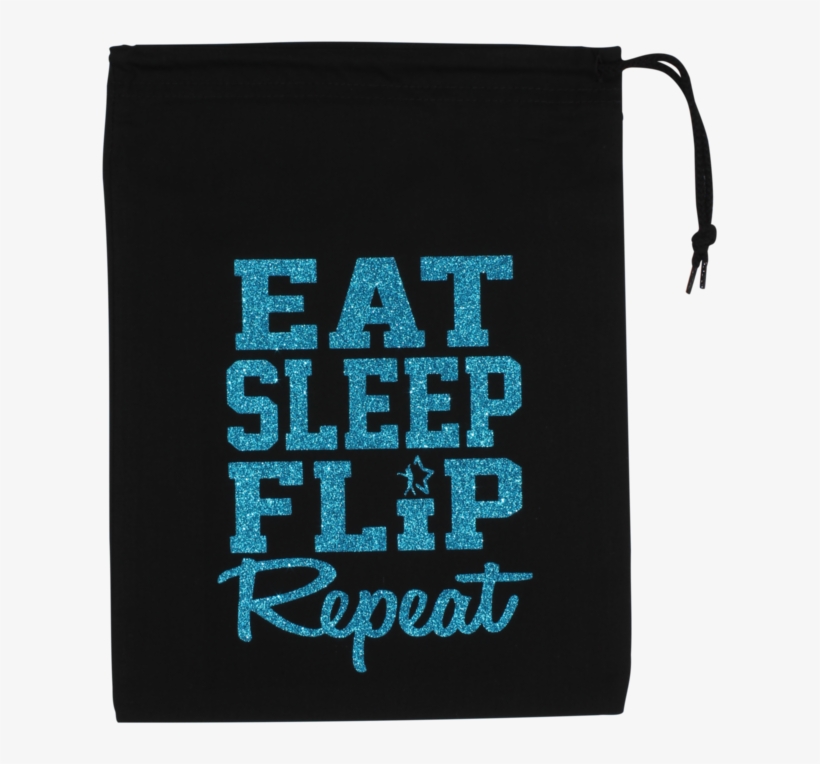 Eat Sleep Flip Repeat Grip Bag, transparent png #7287543