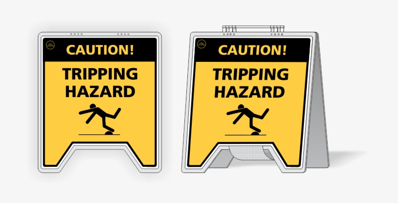 Tripping Hazard Sandwich Boards, transparent png #7288156