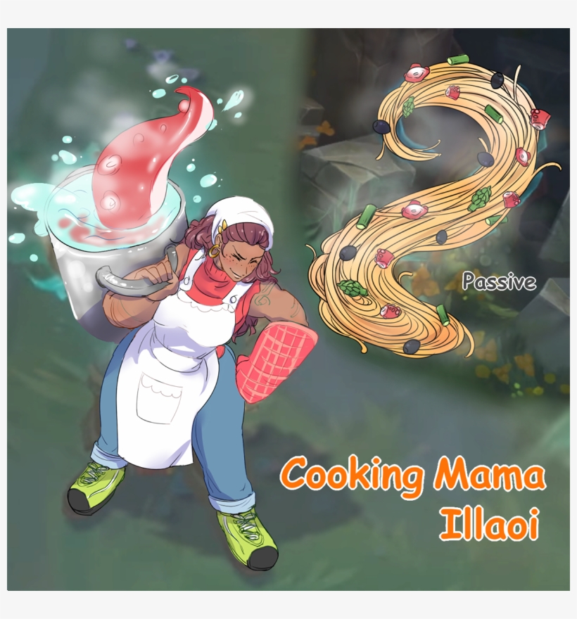 #illaoi Hashtag On Twitter, transparent png #7288596