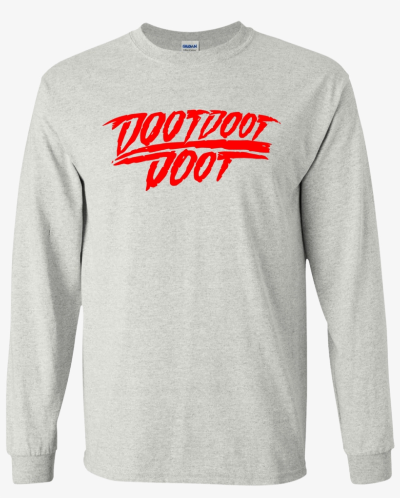 Doot Doot Doot Long Sleeve T-shirt, transparent png #7292889