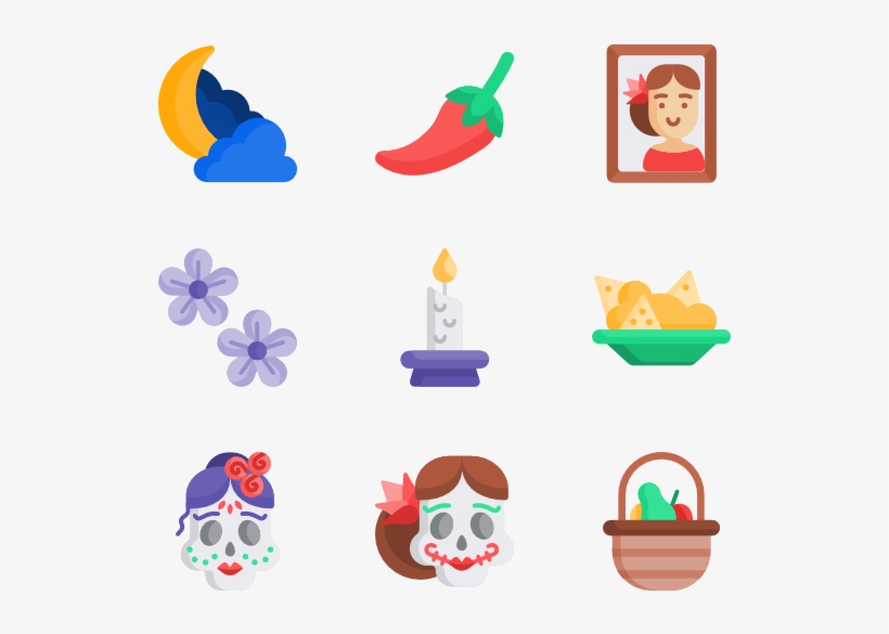 Día De Muertos, transparent png #7293329