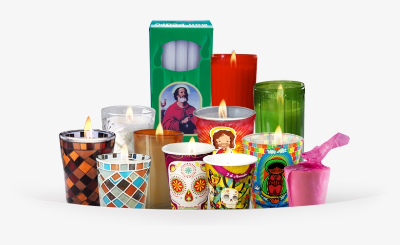 Veladoras Para El Altar De Día De Muertos, transparent png #7293492