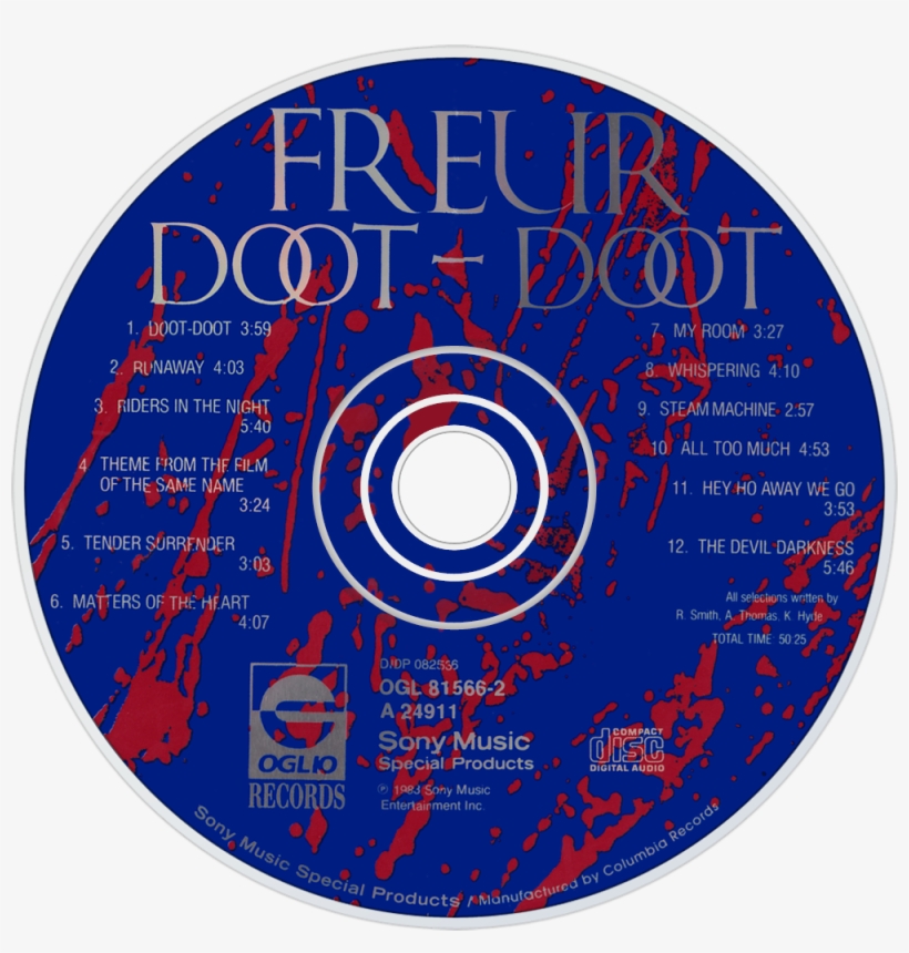 Freur Doot-doot Cd Disc Image, transparent png #7293646
