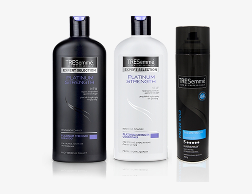 Buy Tresemme Platinum Strength Shampoo, Conditioner,, transparent png #7295012
