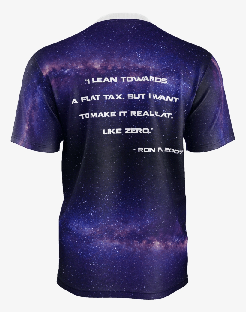 Ron Paul Revolution Galaxy T-shirt, transparent png #7296971