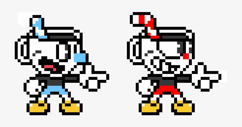 Cuphead And Mugman Alternate, transparent png #7299548