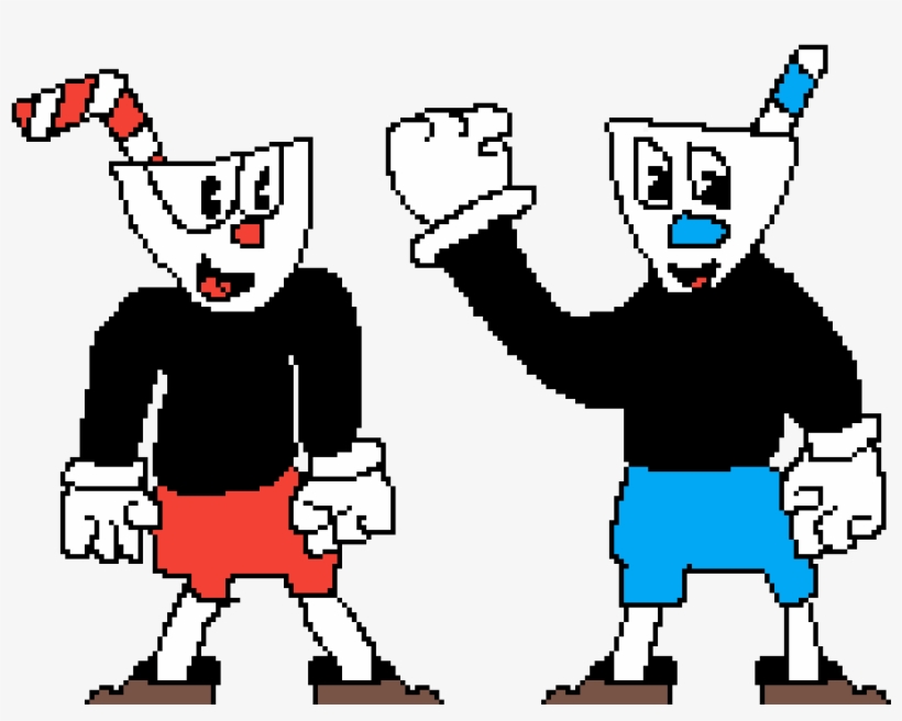 Cuphead And His Pal, Mugman, transparent png #7299824