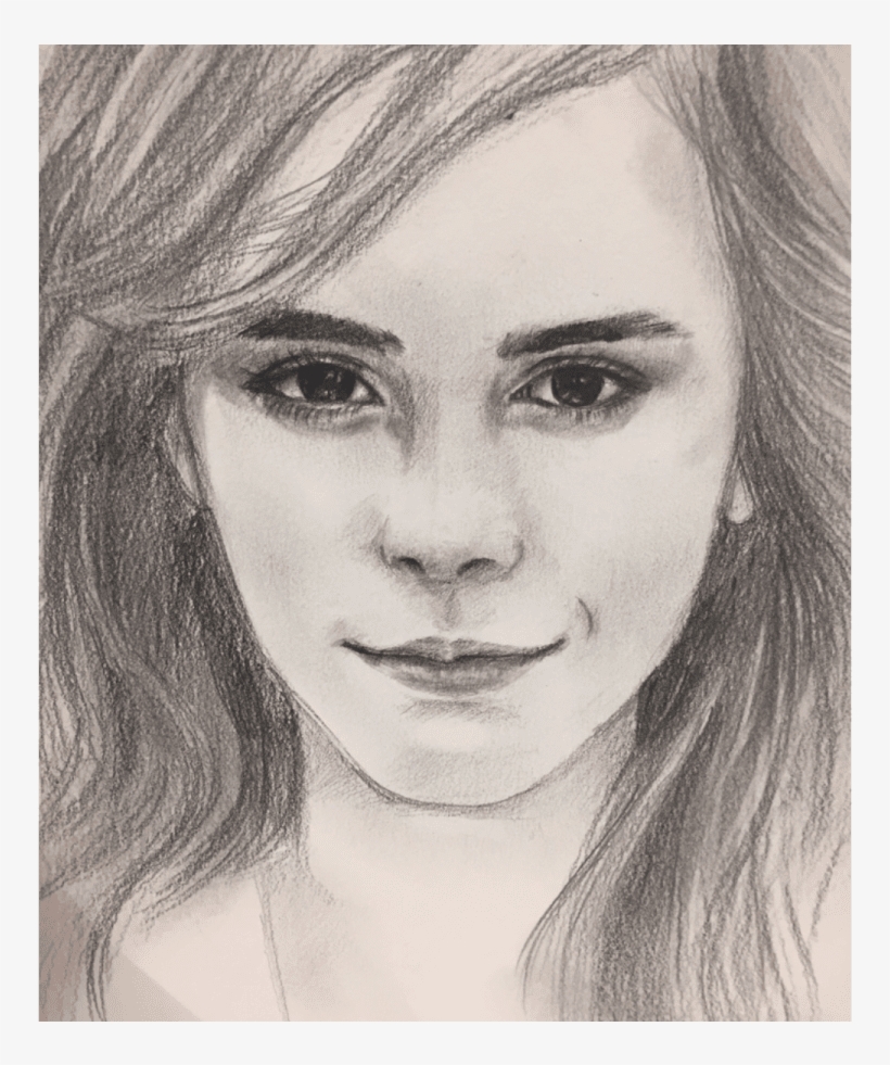 Female Portrait - Pencil, transparent png #730181